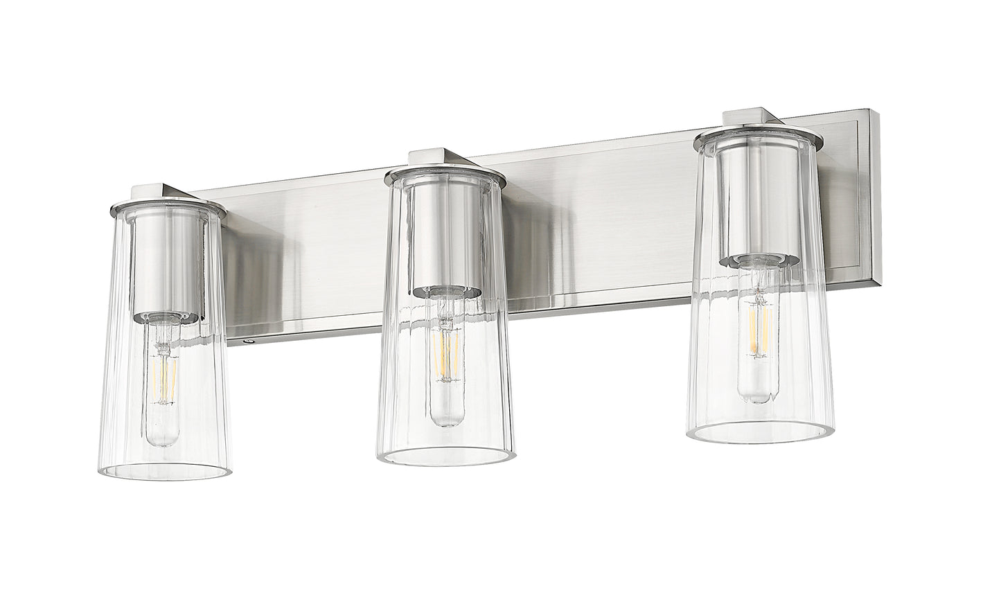 826-3V-BN - Titus 3 Light 24" Vanity - Brushed Nickel