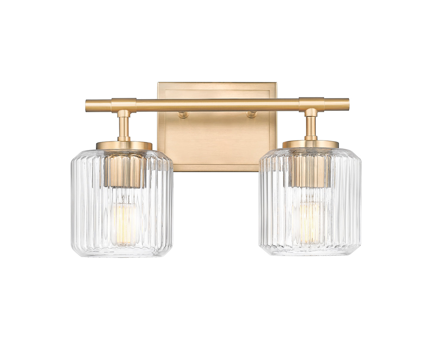 7515-2V-MGLD - Landon 2 Light 14" Vanity - Modern Gold