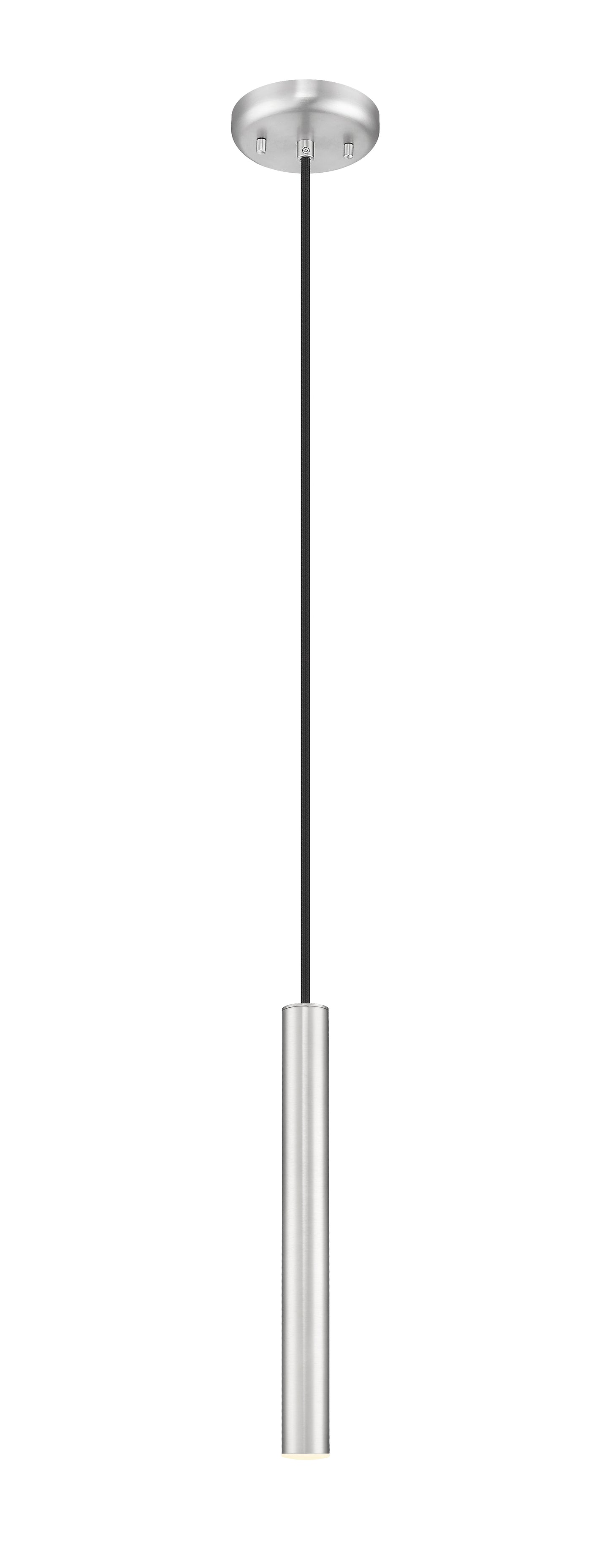 919MP12-BN-LED - Forest 1 Light Pendant 5" - Brushed Nickel