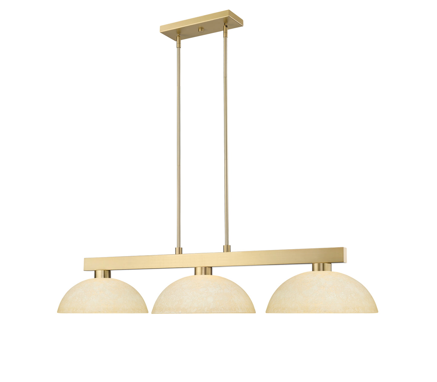 152MGLD-DGM14 - Cobalt 3 Light 49" Billiard - Modern Gold