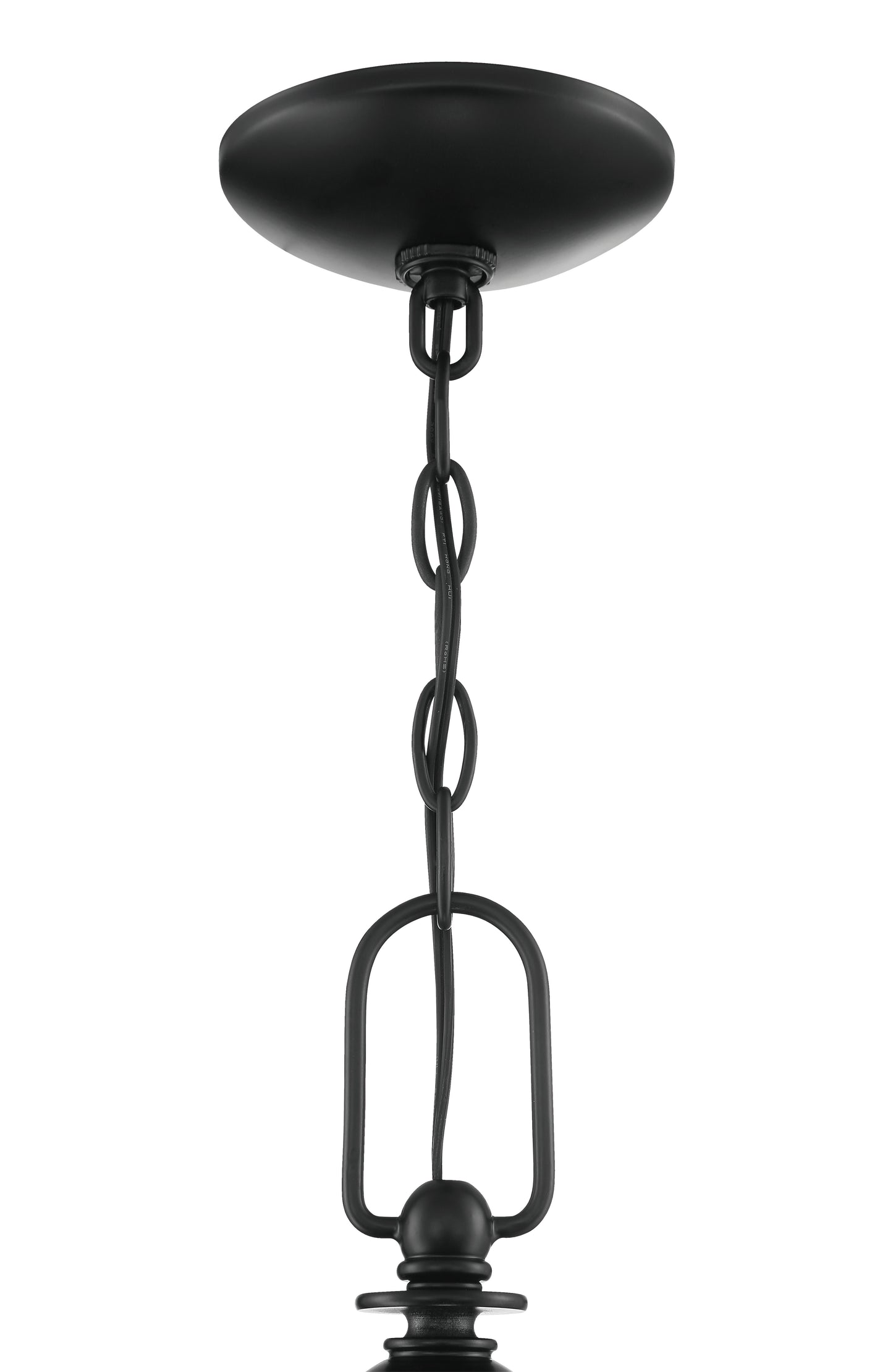 49825-FB-C - Dardyn 5 Light 25" Wide Chandelier - Flat Black
