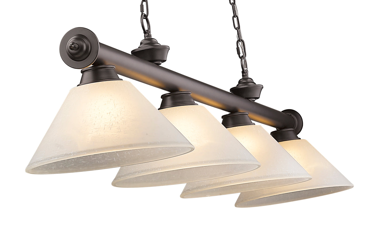2306-4BRZ-AWL14 - Cordon 4 Light 81" Billiard - Bronze