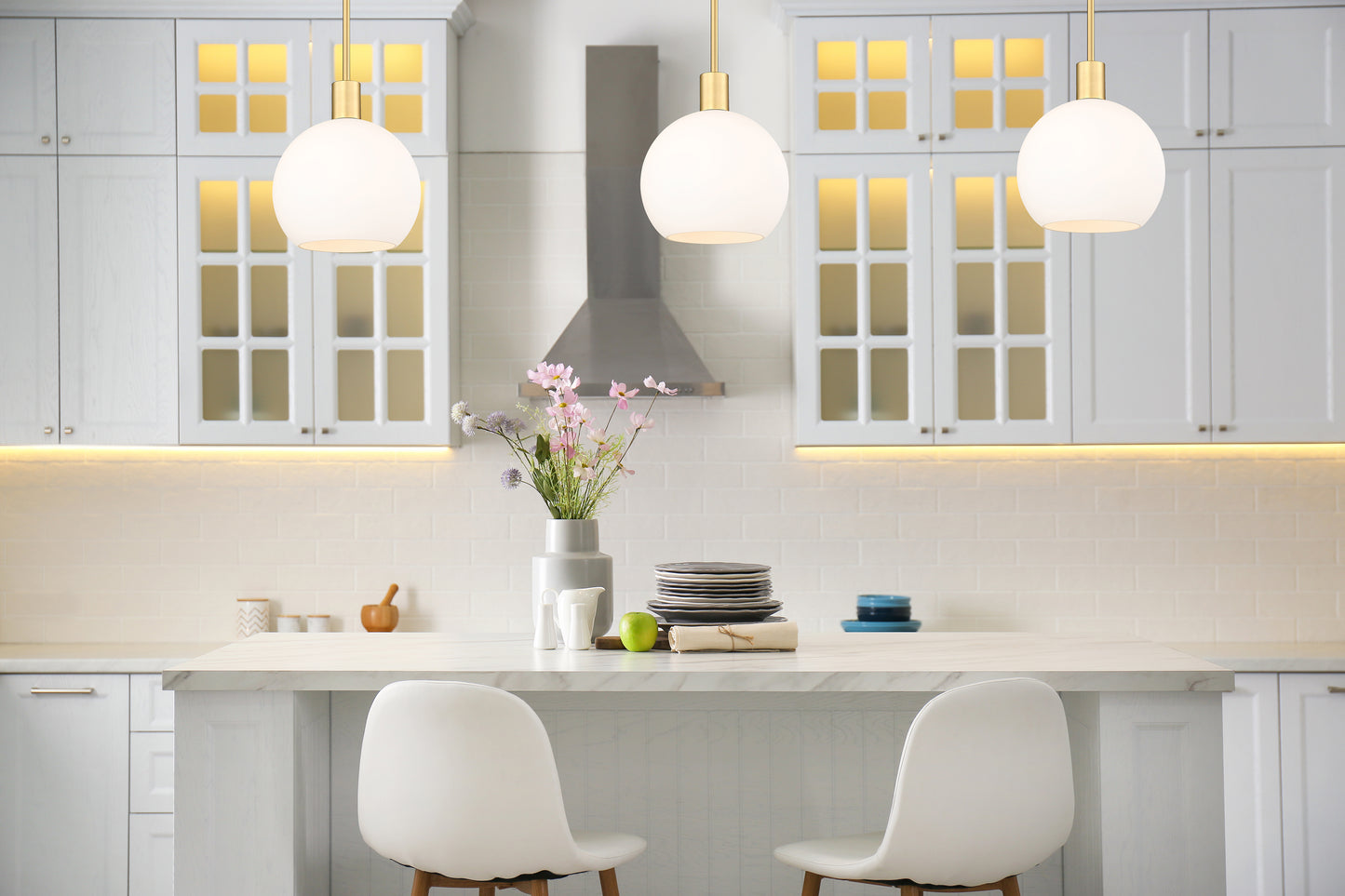 7500P10-OBR - Margo 1 Light 10" Pendant - Olde Brass