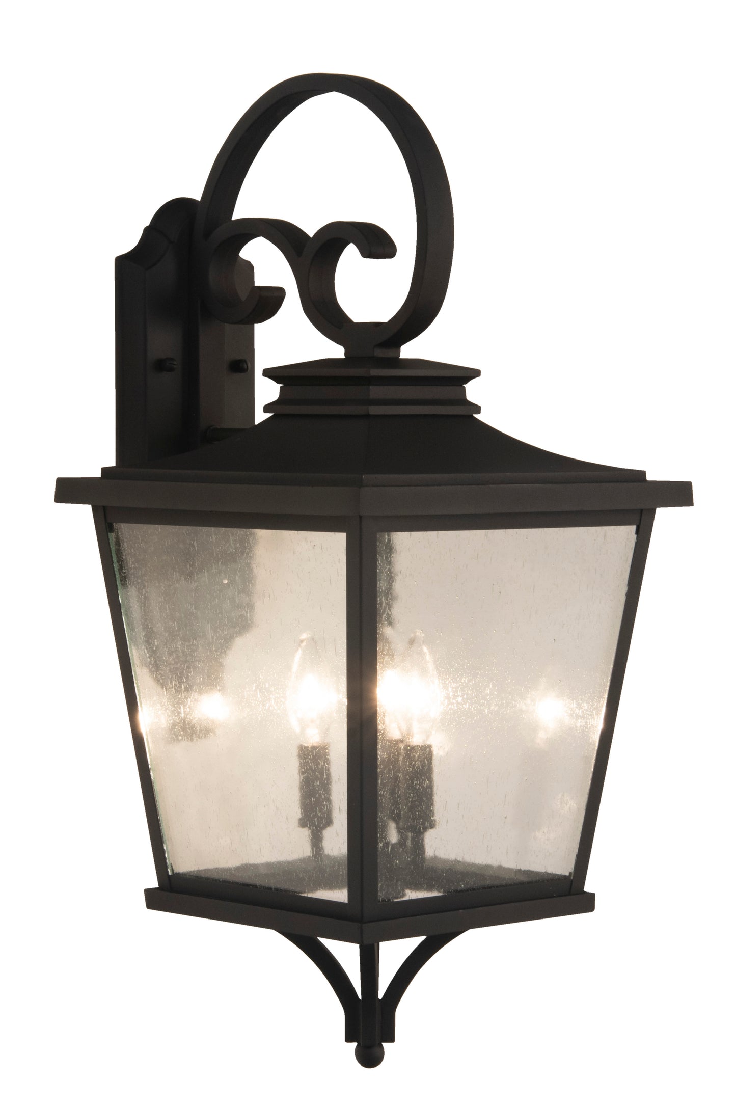 ZA2924-TB - Tillman 3 Light 26" High Outdoor Wall Lantern - Textured Black