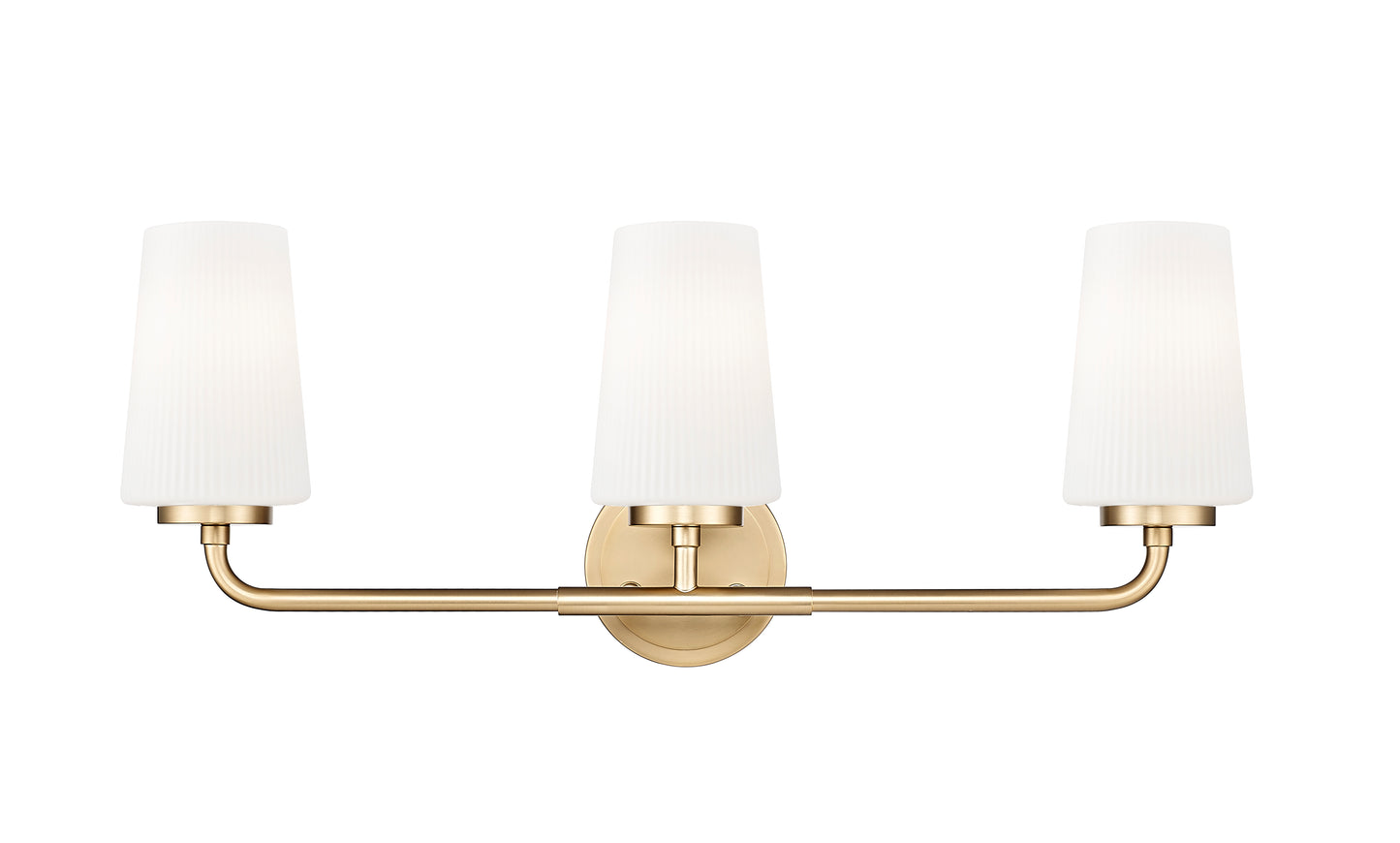 7005-3V-MGLD - Montford 3 Light 24" Vanity - Modern Gold