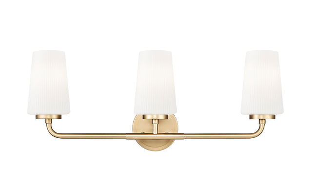 7005-3V-MGLD - Montford 3 Light 24" Vanity - Modern Gold