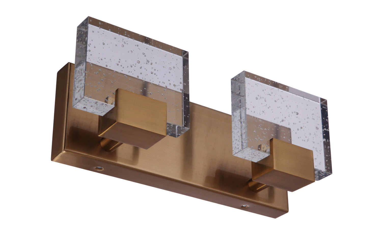 15913SB-LED - Alamere 2 Light 13" Wide LED Vanity Light - Satin Brass