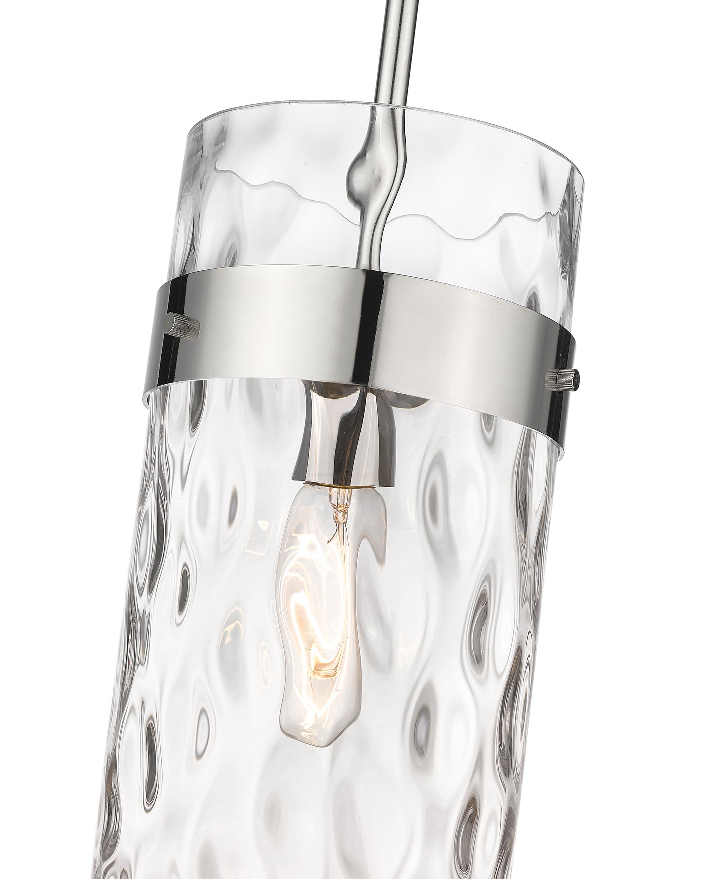 3035P6-PN - Fontaine 1 Light 6" Pendant - Polished Nickel
