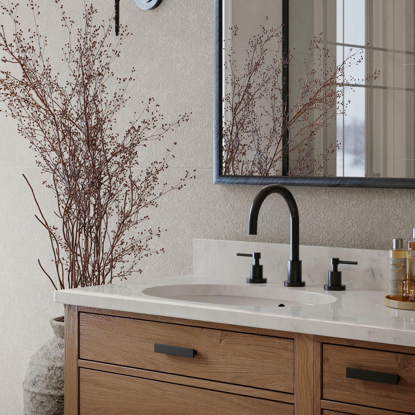 EMBY-BF-MB - Autograph Edition Emerald Bay Bath Faucet in Matte Black
