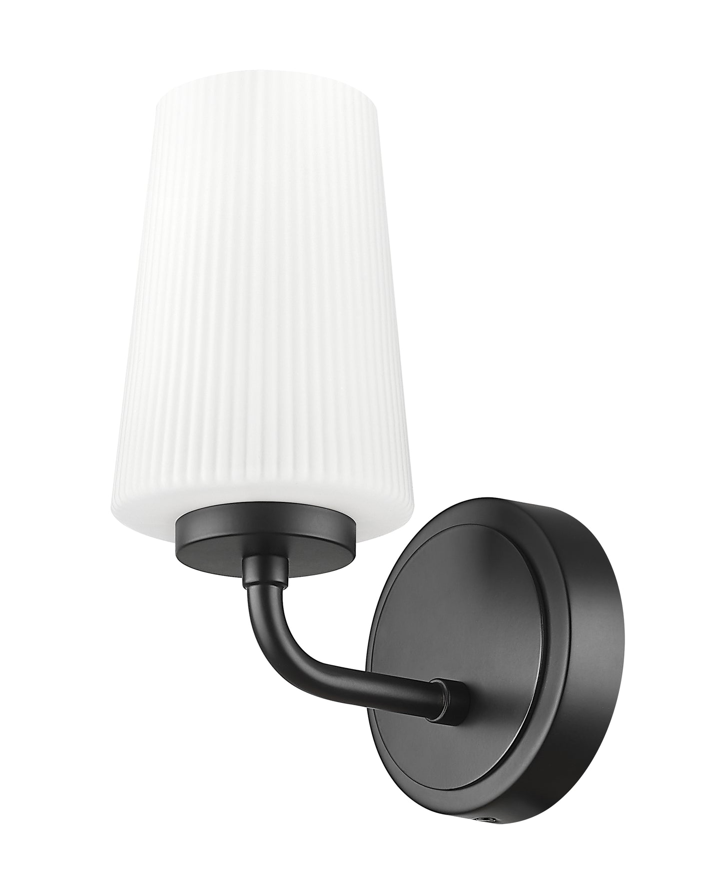 7005-1S-MB - Montford 1 Light Wall 10" Sconce - Matte Black
