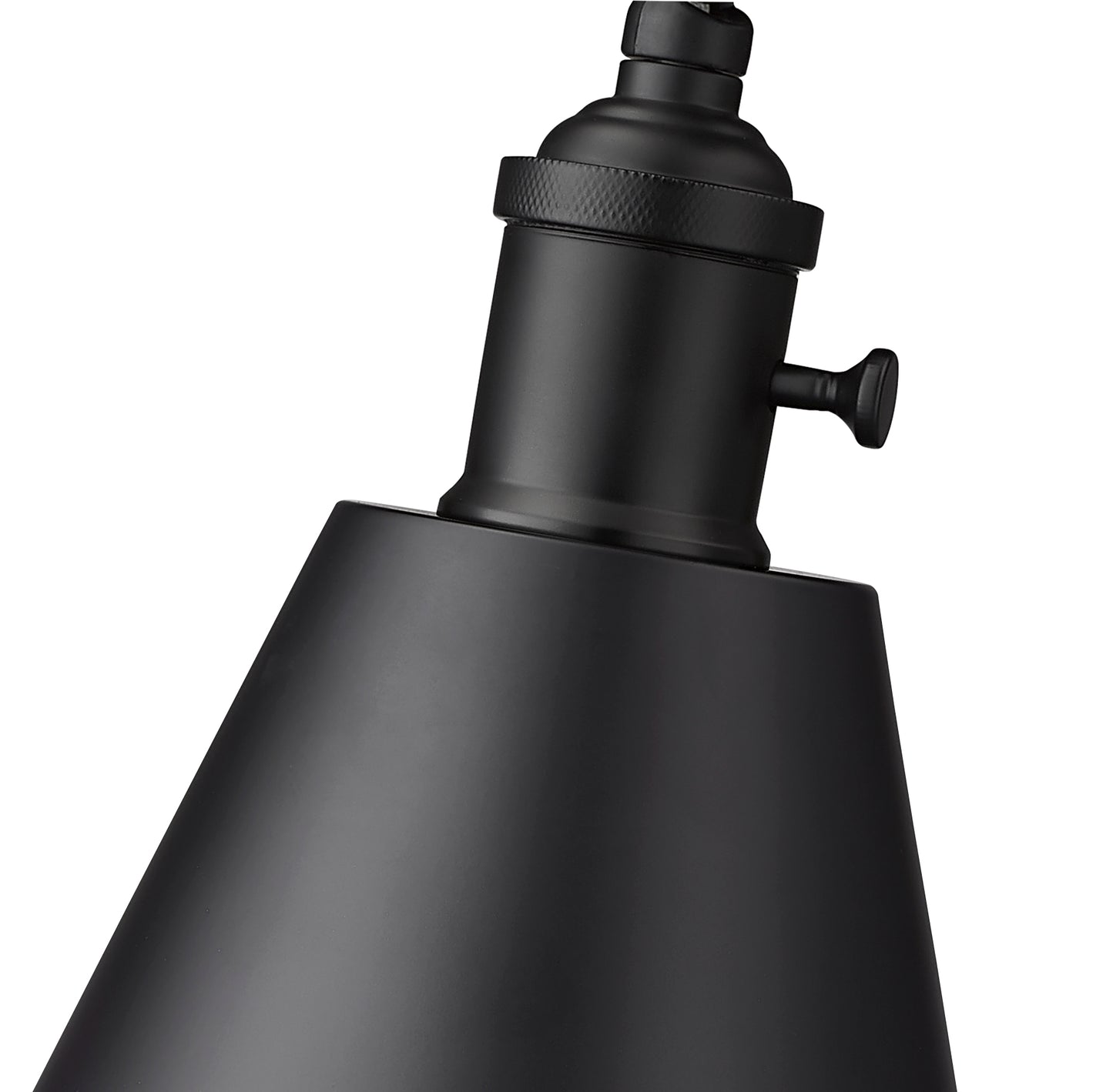 349S-MB - Gayson 1 Light Wall 8" Sconce - Matte Black