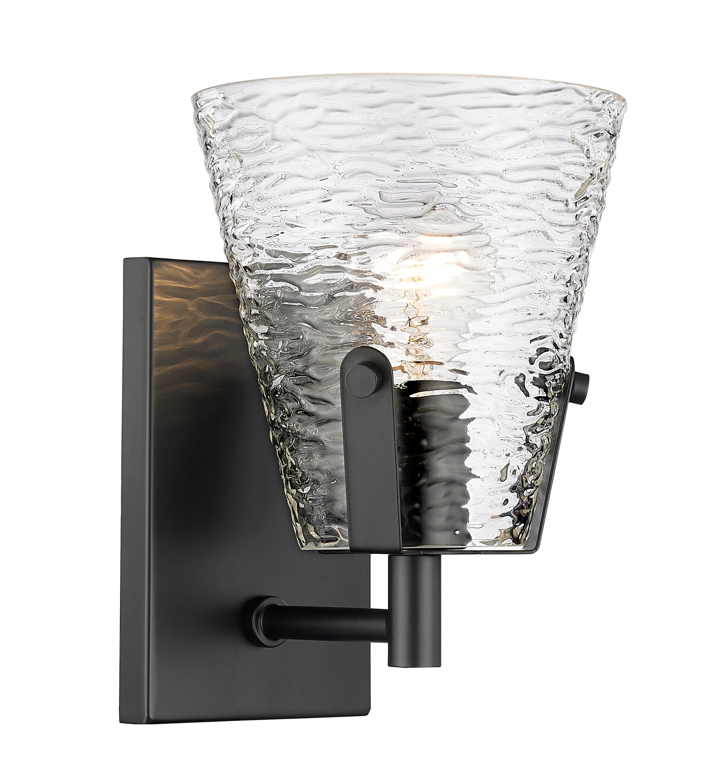 1101-1S-MB - Analia 1 Light Wall 9" Sconce - Matte Black