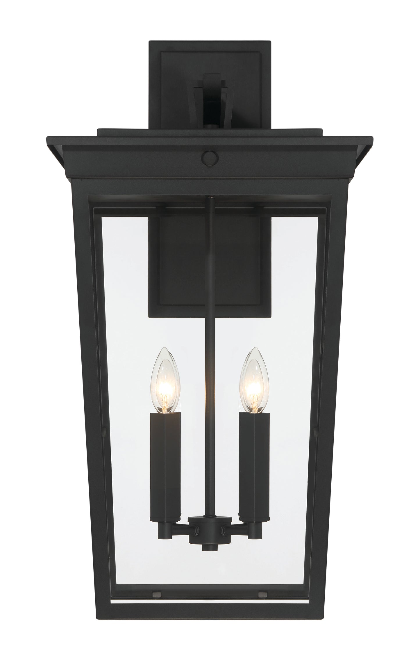 ZA7824-TB - Duncan 4 Light 28" High Outdoor Wall Lantern - Textured Black