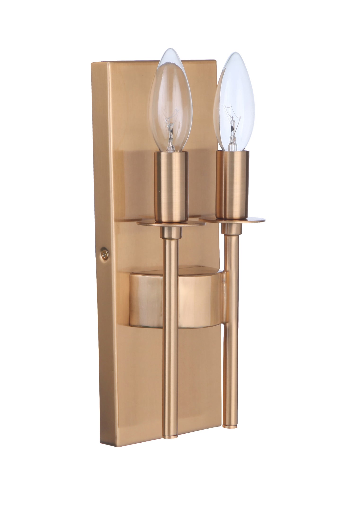 54362-SB - Larrson 2 Light 11" High Wall Sconce - Satin Brass