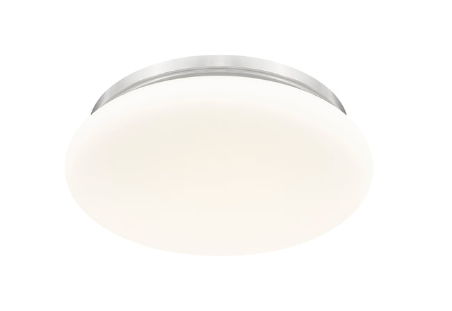 1025F16-BN-LED - Soleil 1 Light Flush 16" Mount - Brushed Nickel