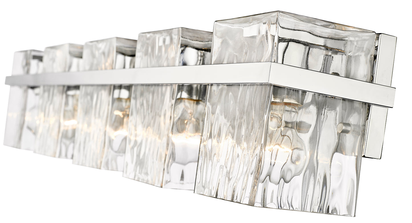 1938-5V-CH - Bennington 5 Light 36" Vanity - Chrome