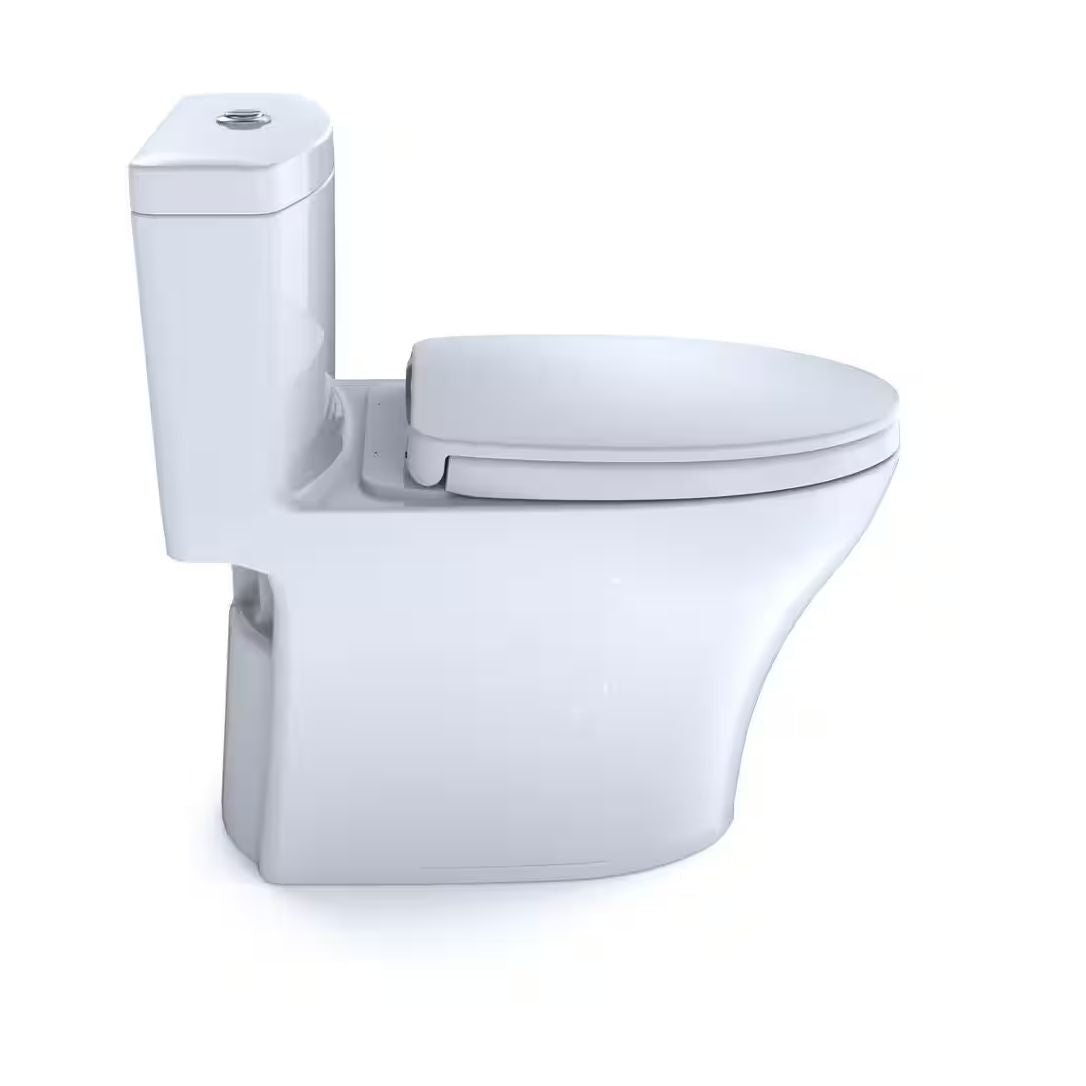MS646234CEMFGN#01 - Aquia IV Dual Flush Universal Height One-Piece Toilet - Cotton White