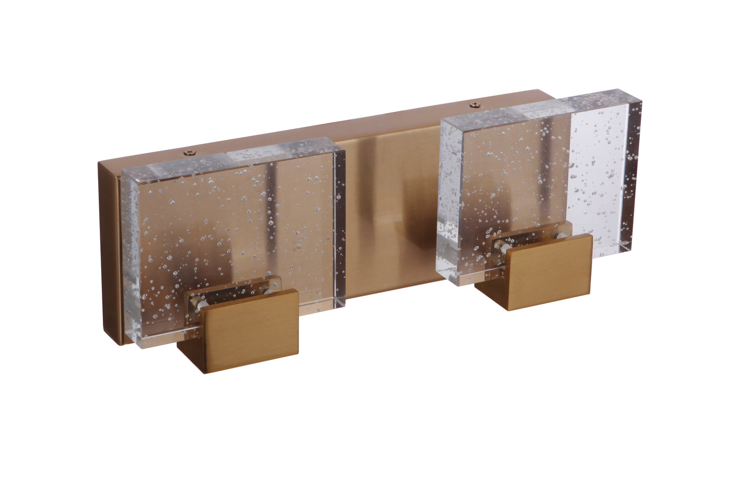 15913SB-LED - Alamere 2 Light 13" Wide LED Vanity Light - Satin Brass
