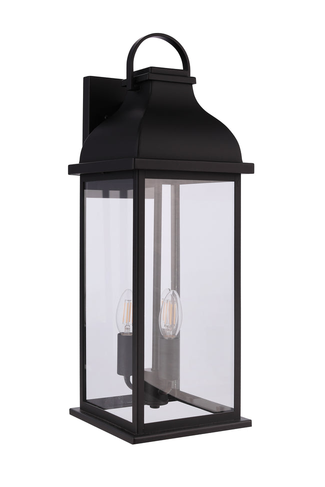 ZA7224-MN - Bent Tree 3 Light 23" High Outdoor Wall Lantern - Midnight