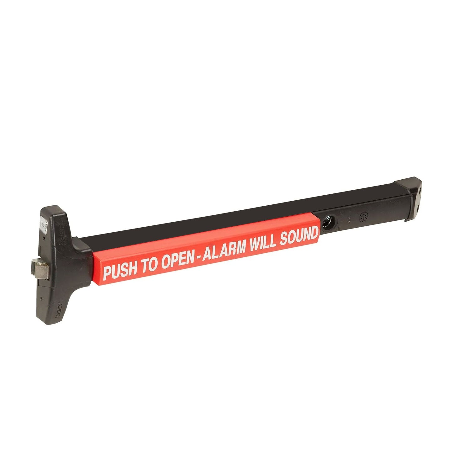V40EB-711-36 - 36" Battery Operated Alarmed Rim Exit Device - Black Finish