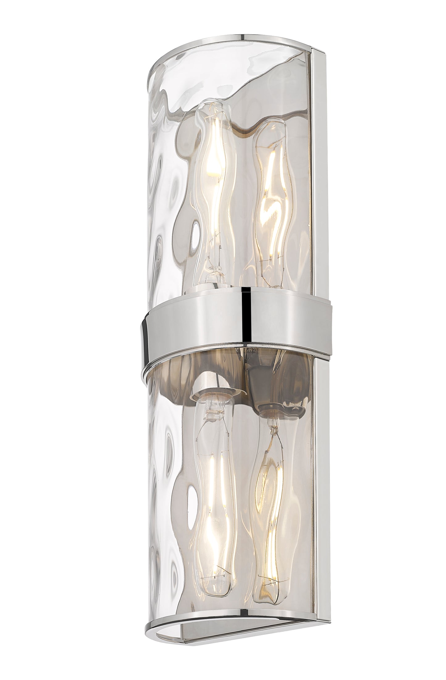 3053-2SL-PN - Meridian 2 Light Wall 18" Sconce - Polished Nickel