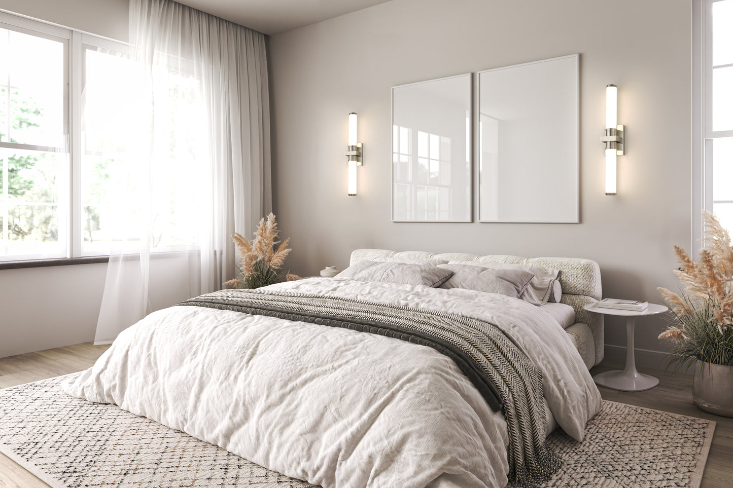 1019-25W-BN-LED - Idris 1 Light 26" Vanity - Brushed Nickel