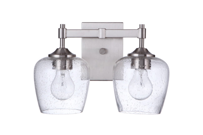 12413BNK2 - Stellen 2 Light 13" Wide Vanity Light - Brushed Nickel