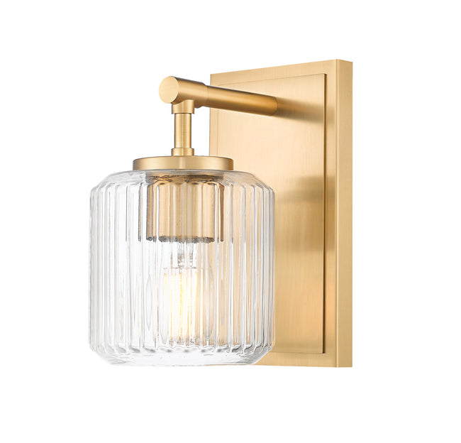 7515-1S-MGLD - Landon 1 Light Wall 9" Sconce - Modern Gold