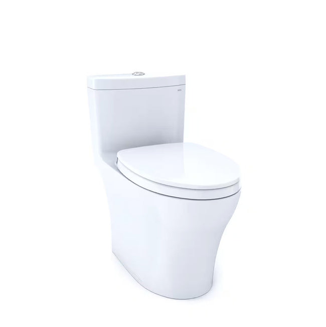 MS646234CEMFGN#01 - Aquia IV Dual Flush Universal Height One-Piece Toilet - Cotton White