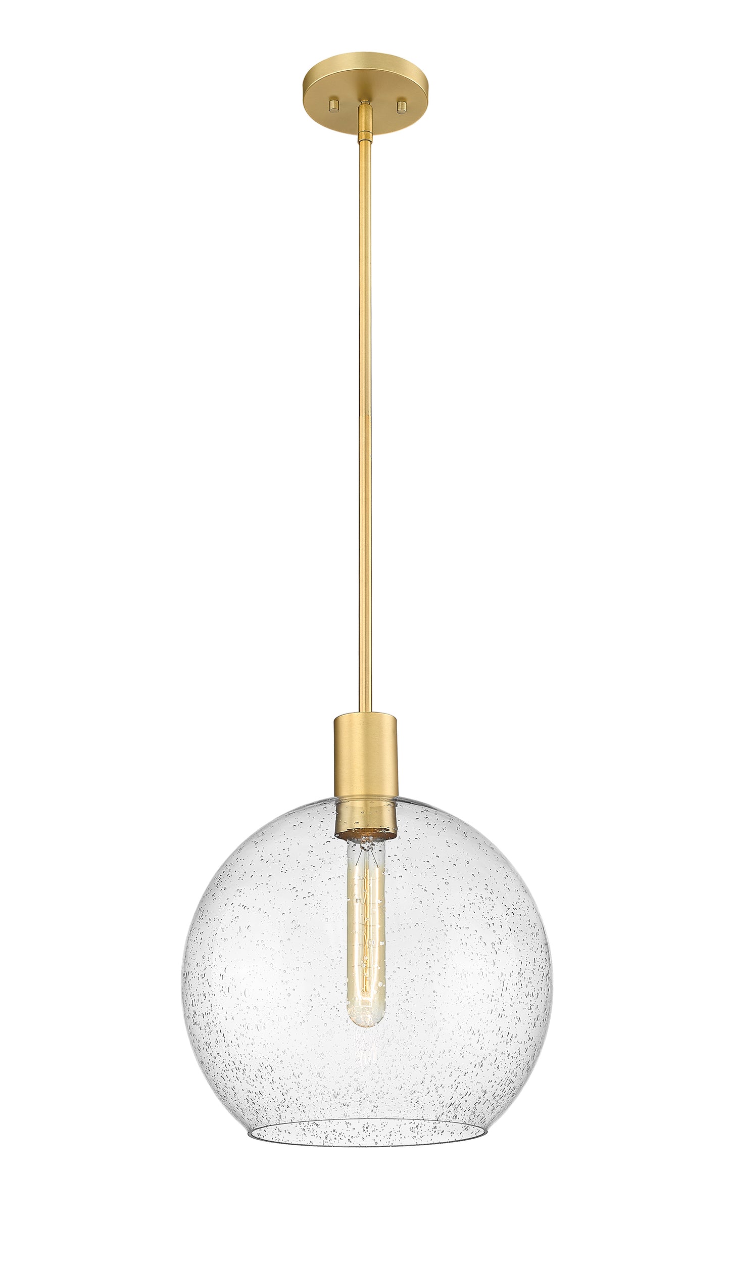 7501P14-OBR - Margo 1 Light 14" Pendant - Olde Brass