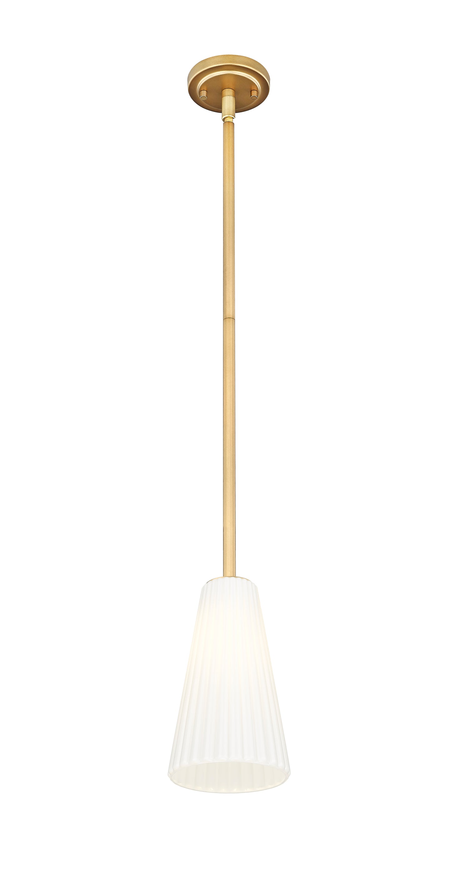 3043P6-ROD-MGLD - Farrell 1 Light 6" Pendant - Modern Gold