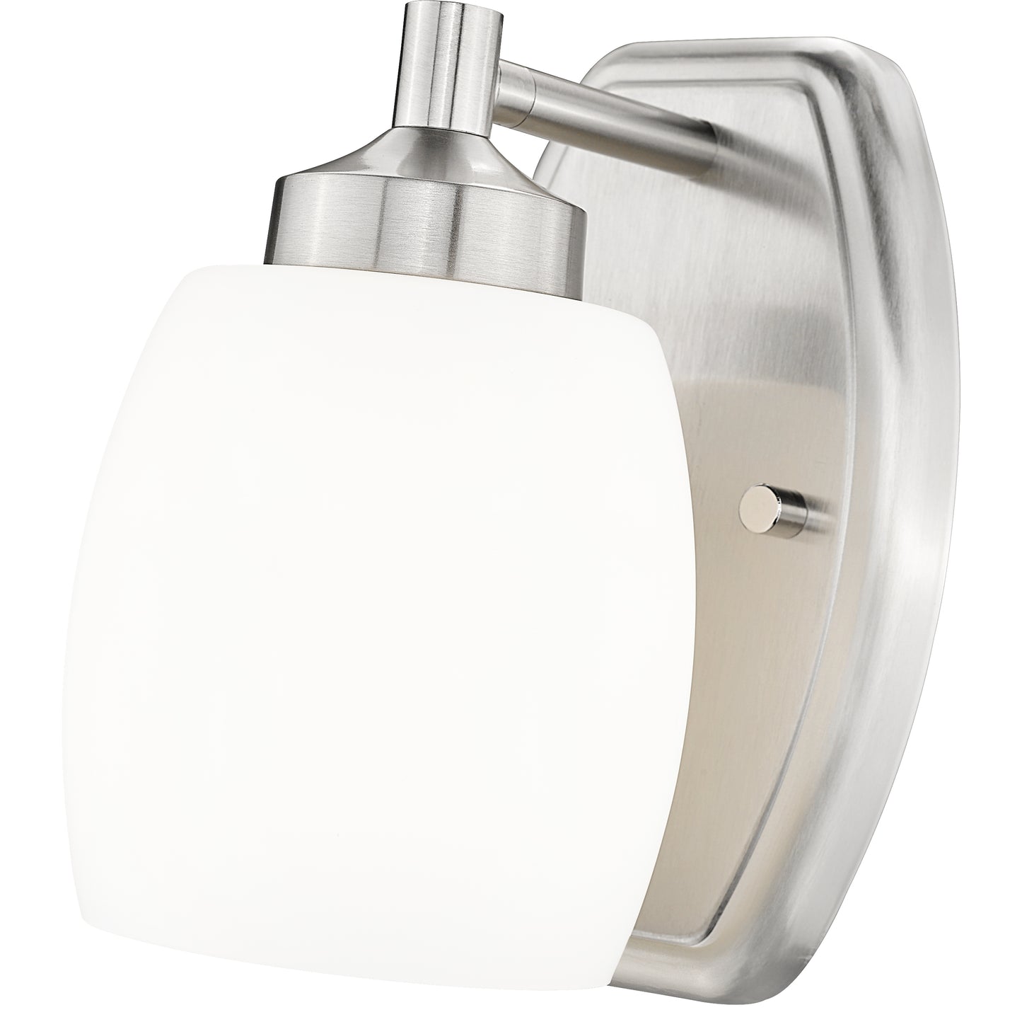 745-1S-BN - Kendrick 1 Light Wall 8" Sconce - Brushed Nickel