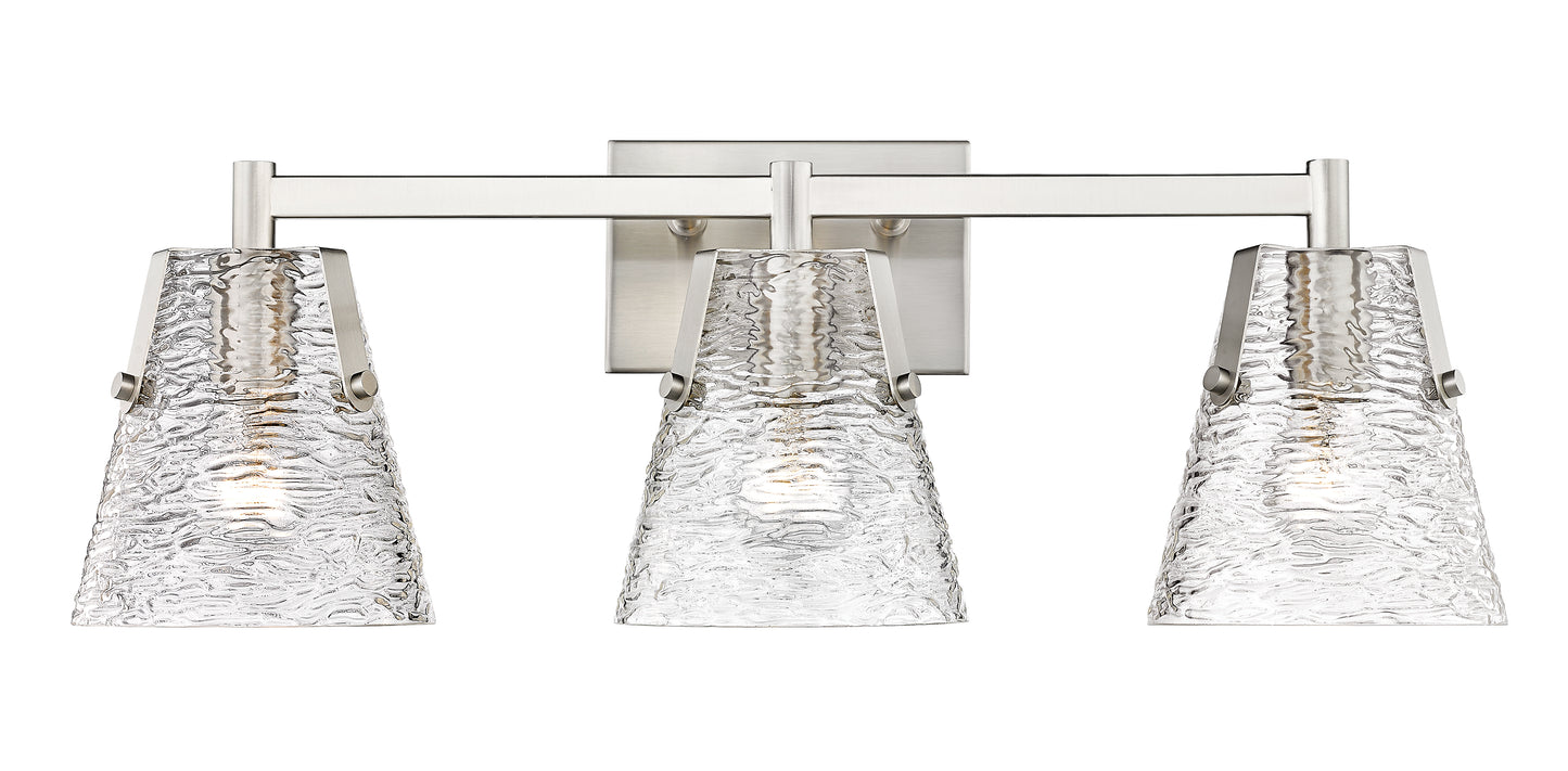 1101-3V-BN - Analia 3 Light 26" Vanity - Brushed Nickel
