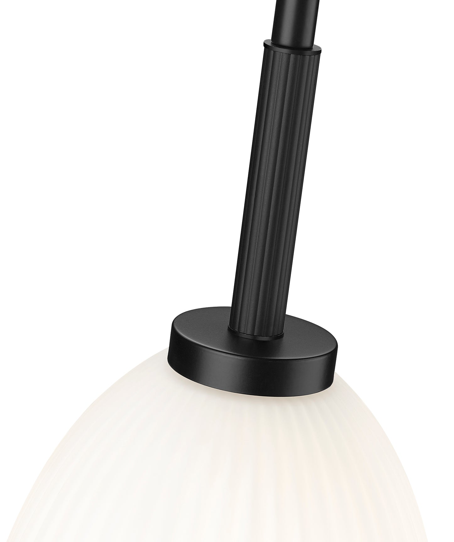 7518P8-MB - Naya 1 Light 8" Pendant - Matte Black