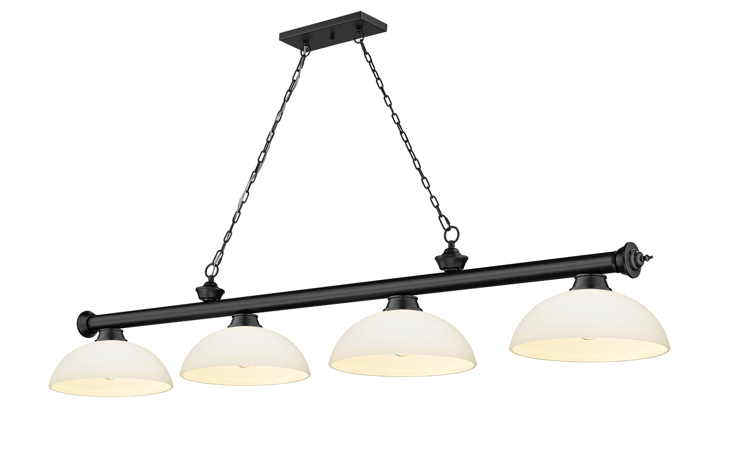 2306-4MB-DMO14 - Cordon 4 Light 81" Billiard - Matte Black