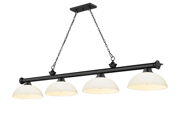 2306-4MB-DMO14 - Cordon 4 Light 81" Billiard - Matte Black