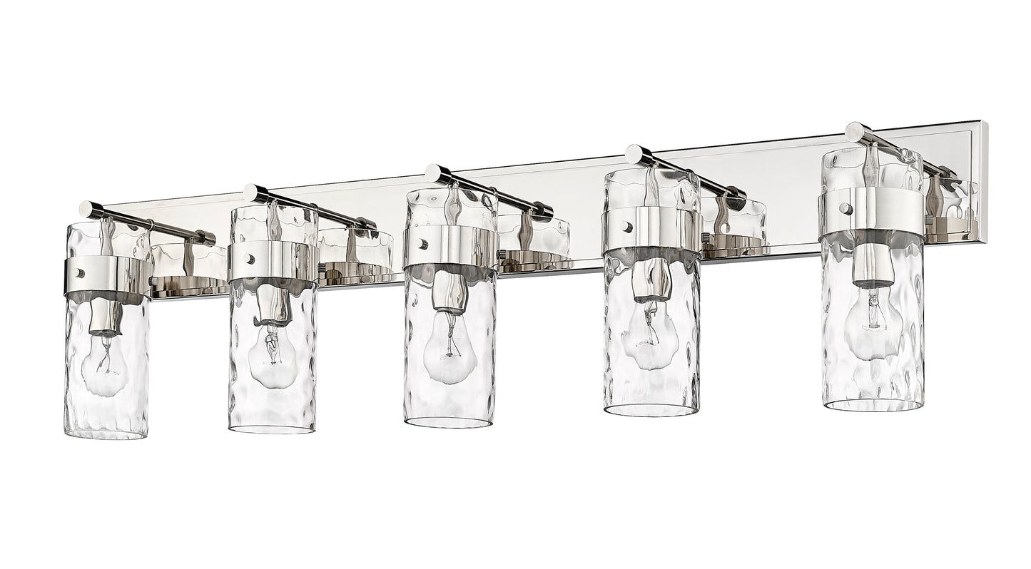 3035-5V-PN - Fontaine 5 Light 44" Vanity - Polished Nickel