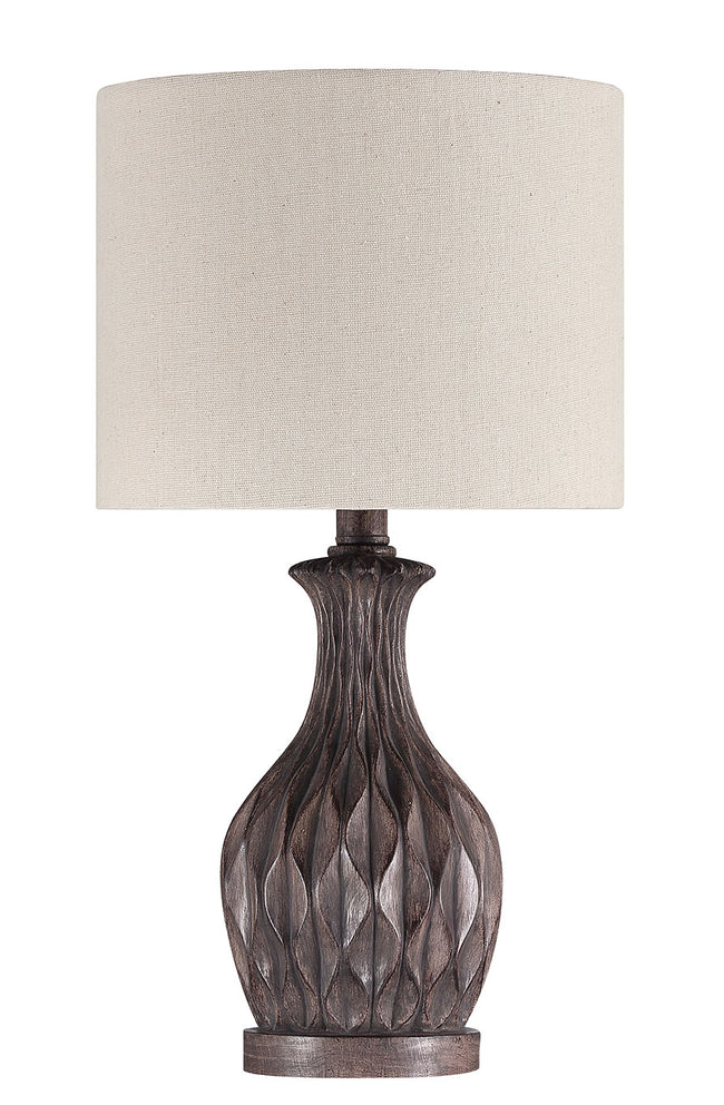 86265 - 1 Light 18" High Table Lamp - Brown