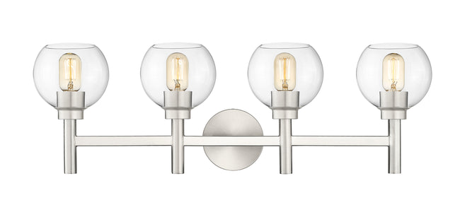 7502-4V-BN - Sutton 4 Light 32" Vanity - Brushed Nickel