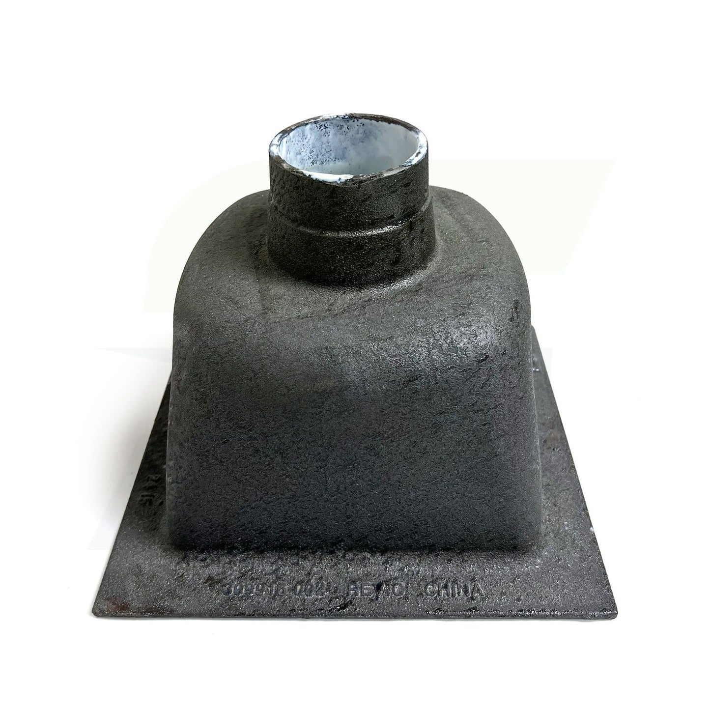 FD2375-NH3 - 12" x 12" Porcelain Enameled 6" Cast Iron Floor Sink - 3" No-Hub Connection