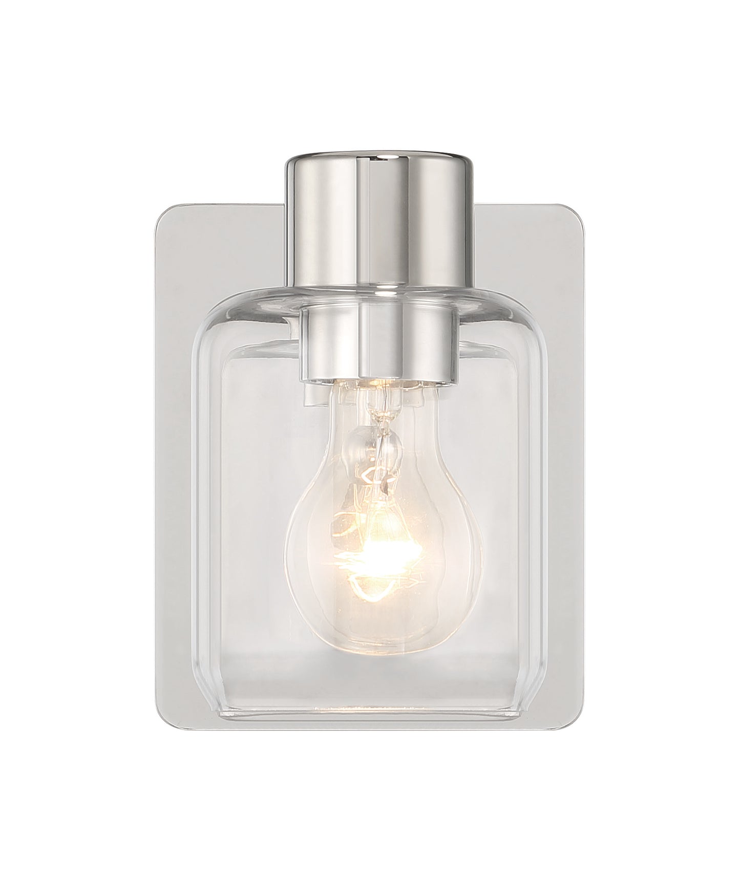 17705PLN1 - Rori 1 Light 6.5" High Wall Sconce - Polished Nickel