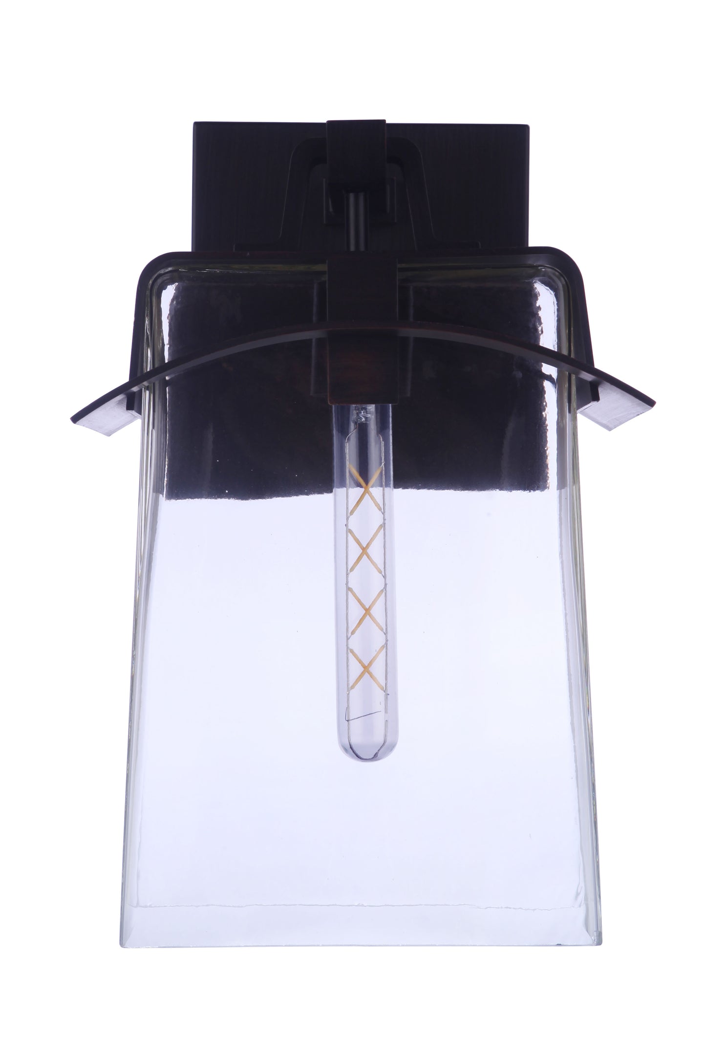 ZA6024-ABZ - Smithy 1 Light 17" High Outdoor Wall Lantern - Aged Bronze Brushed