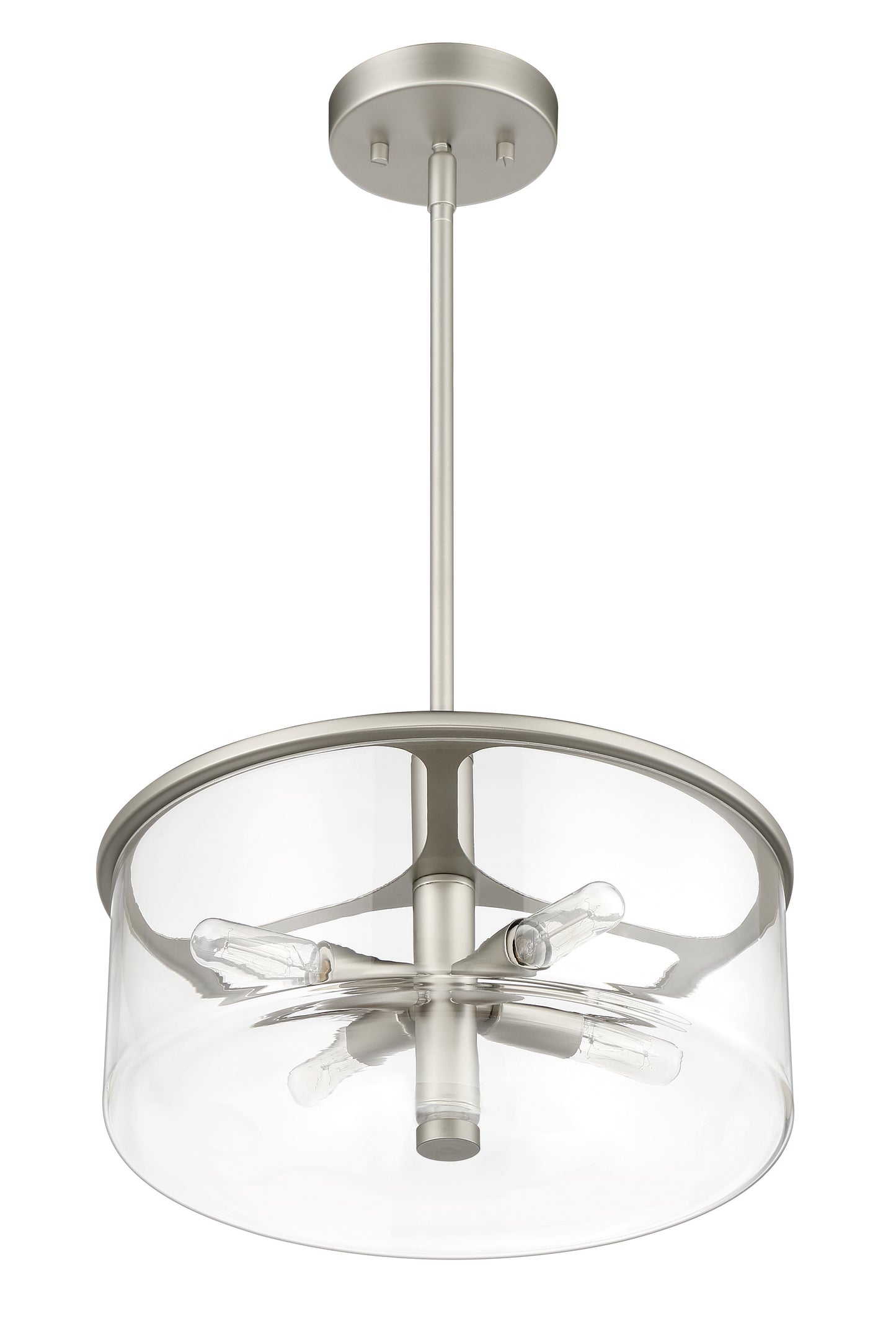 55694-SN - Hailie 4 Light 14.13" Wide Pendant - Satin Nickel