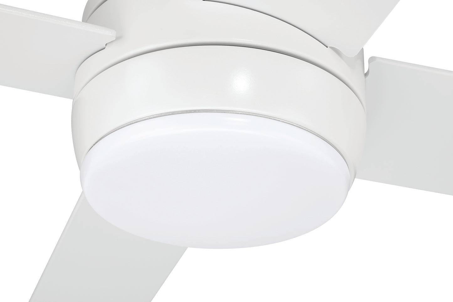 KLS52W4 - Kelsey 52" 4-blade Indoor Ceiling Fan 52" 4 Blade Ceiling Fan with Light Kit - White