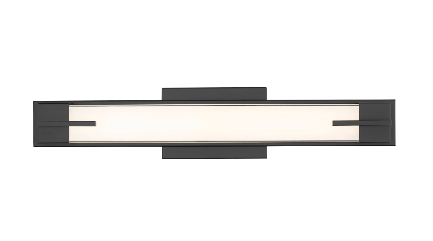 4100-23W-MB-LED - Chase 1 Light 23" Vanity - Matte Black