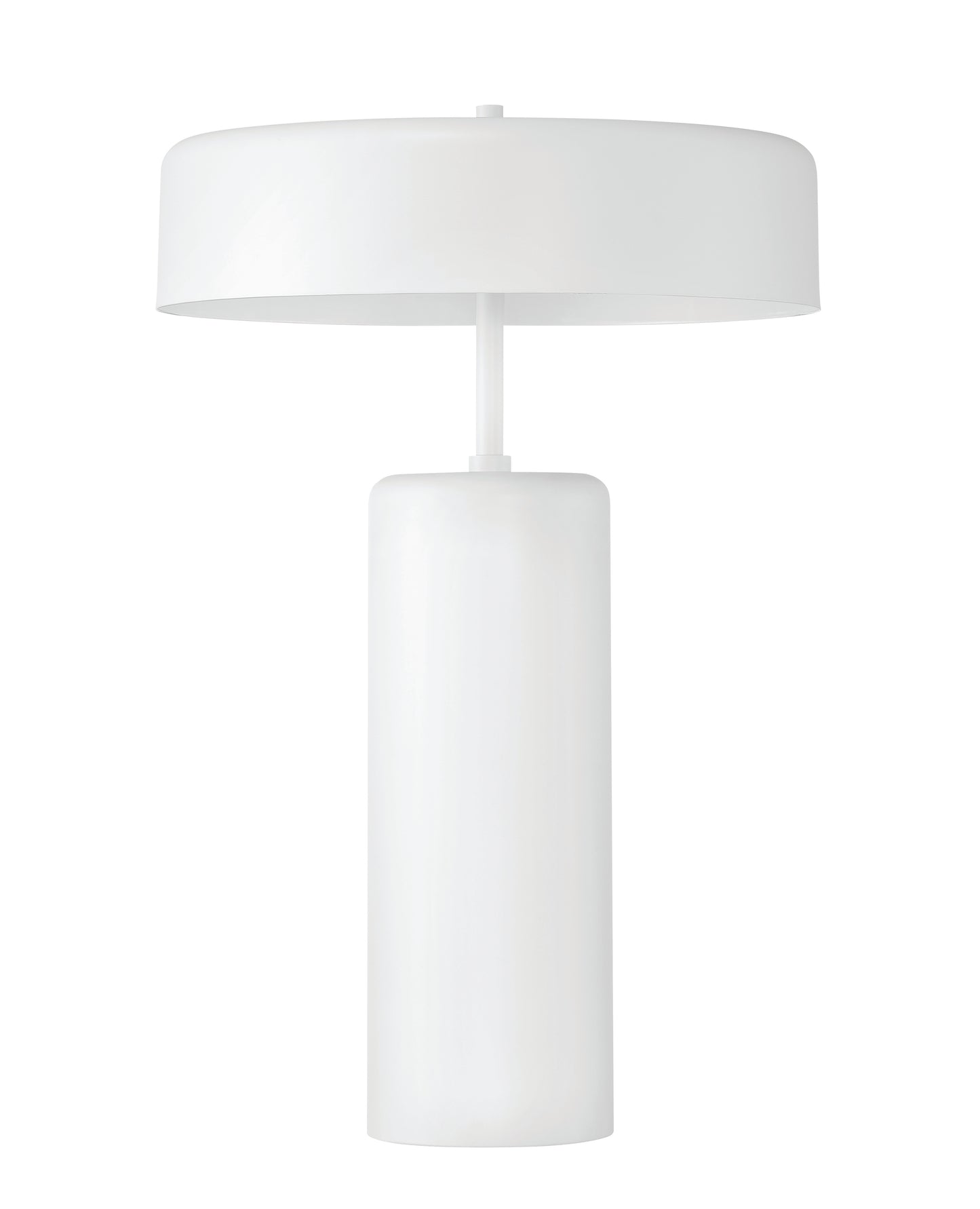 87002W-T - 3 Light 23" High Table Lamp - White