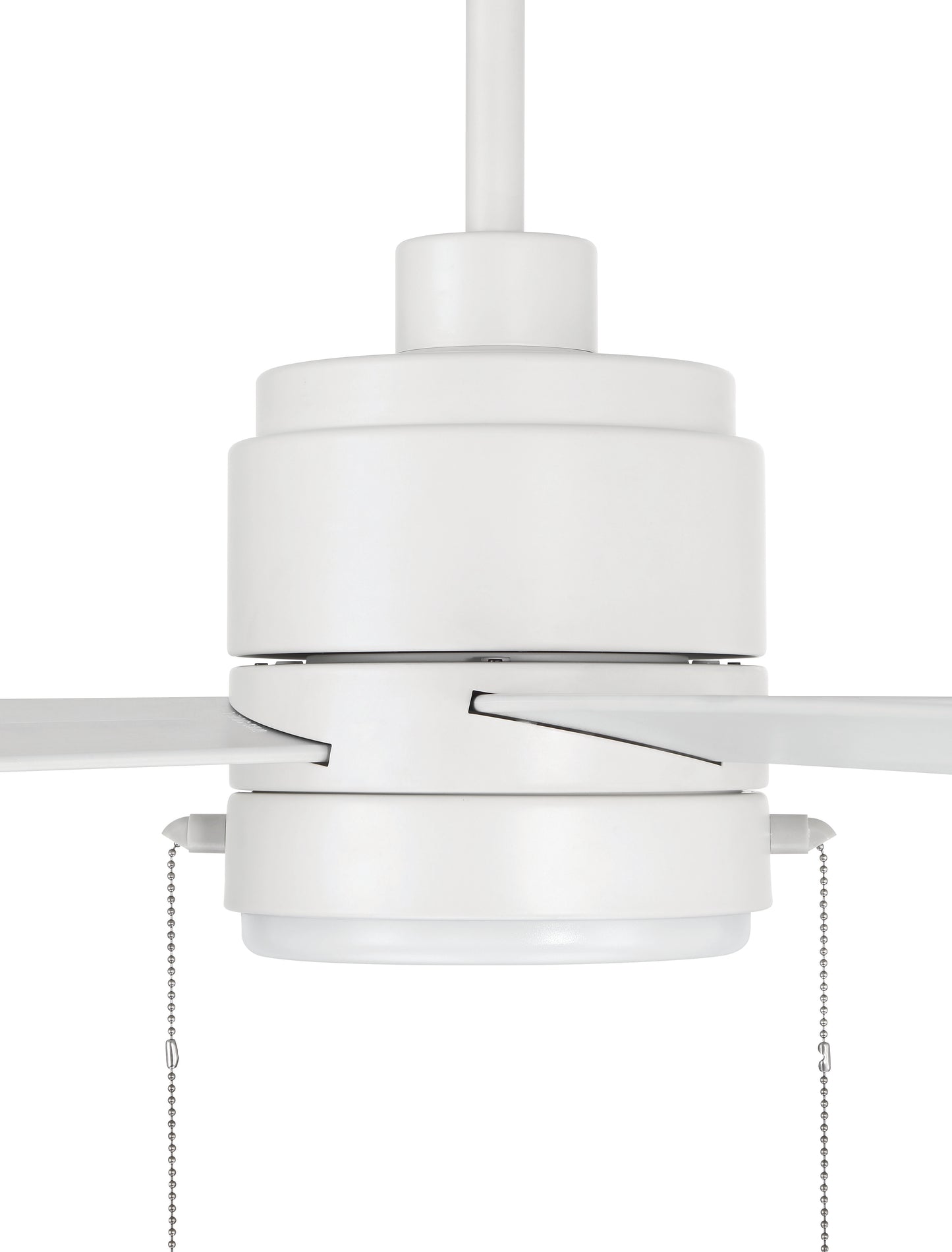 OMCY52W4-PC - Outdoor McCoy 52 4 Blade with Pull Chains 52" 4 Blade Indoor Outdoor Ceiling Fan with Light Kit - White