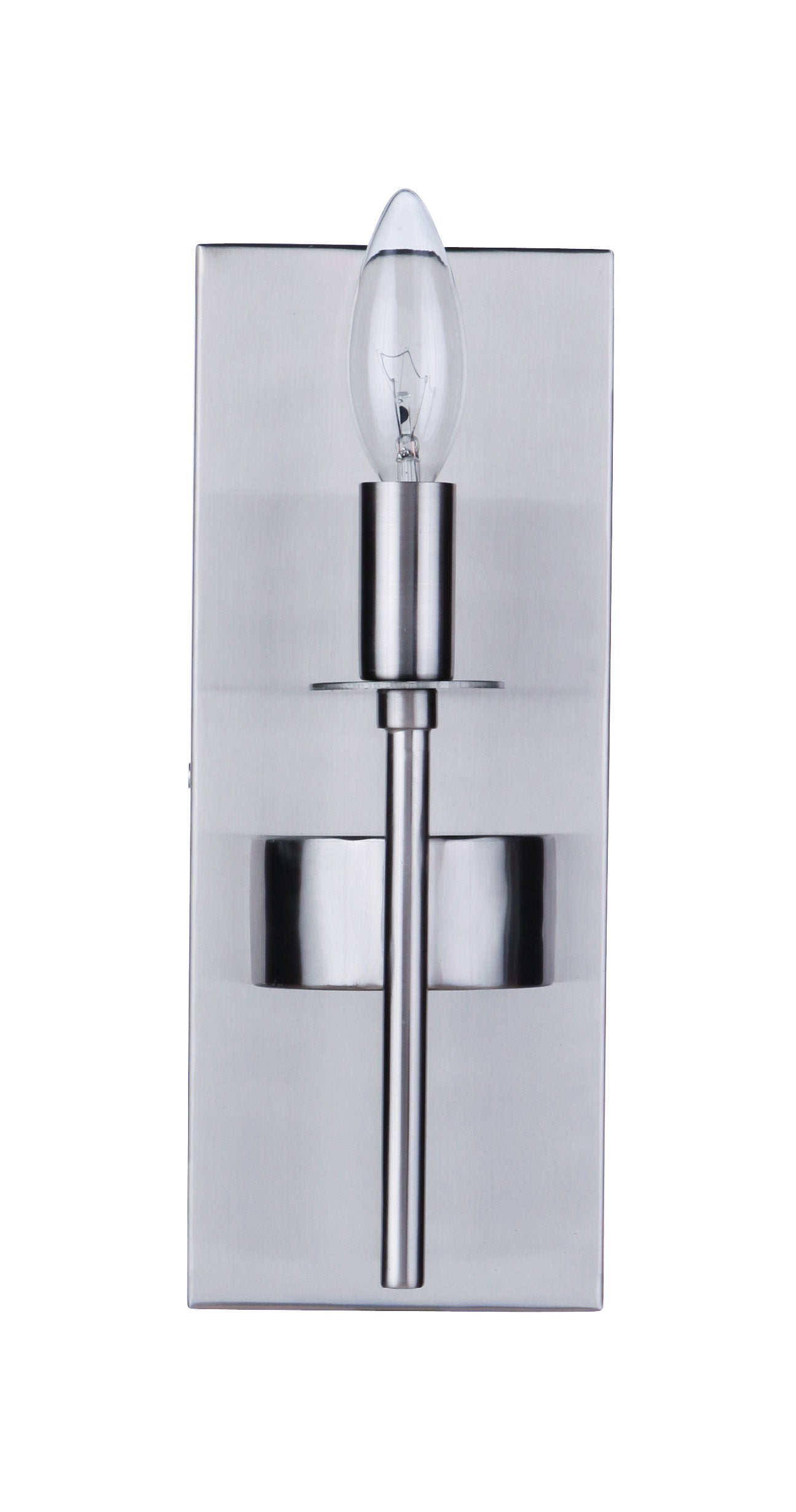 54361-BNK - Larrson 1 Light 11" High Wall Sconce - Brushed Nickel