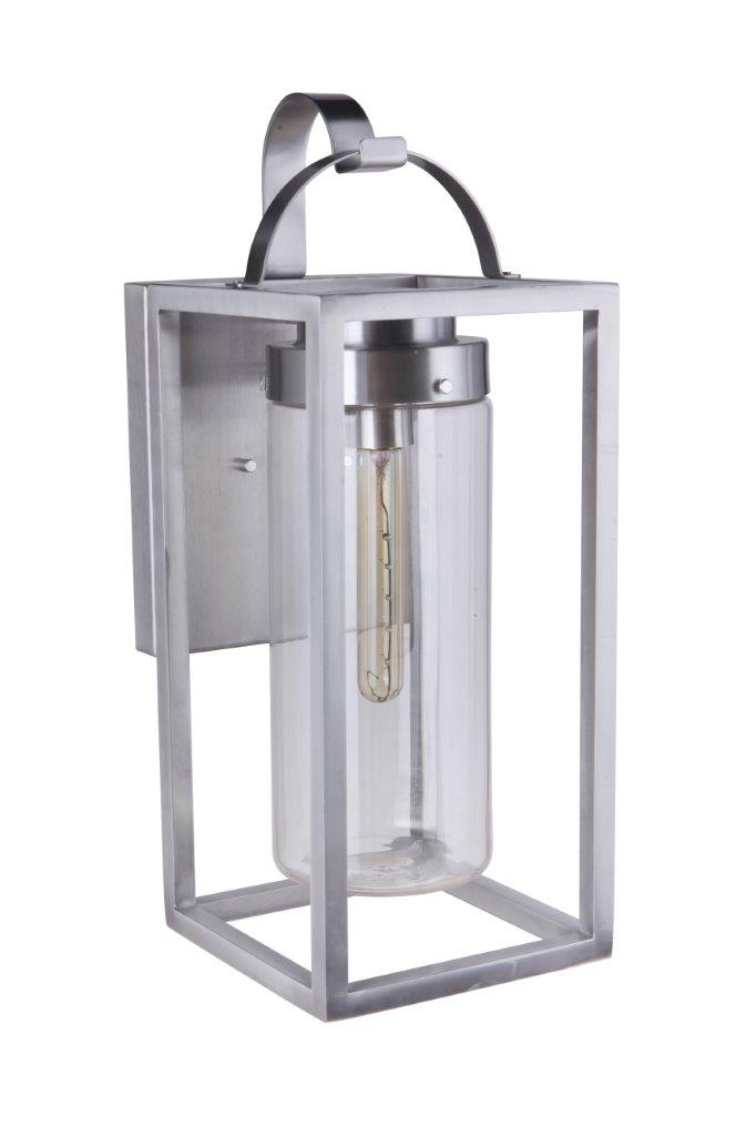 ZA4824-SA - Neo 1 Light 20" High Outdoor Wall Lantern - Satin Aluminum