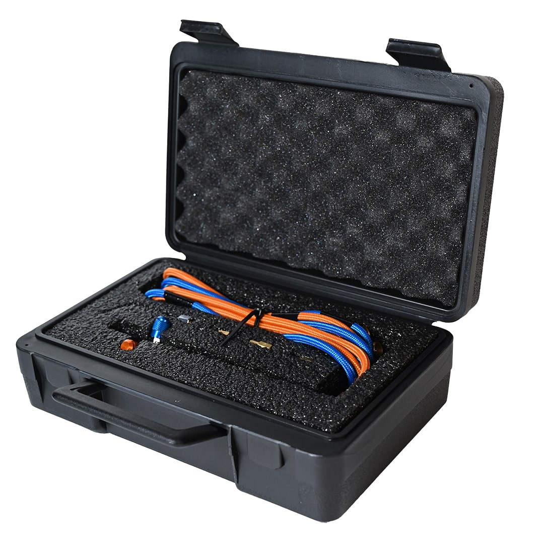 ambro precision torch in open black case